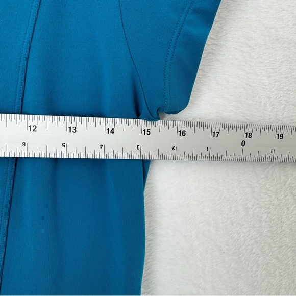 Toad & Co Womens Blue Tech Tomboy Cap Short Sleeve Casual Mini Dress size Small - Picture 7 of 9